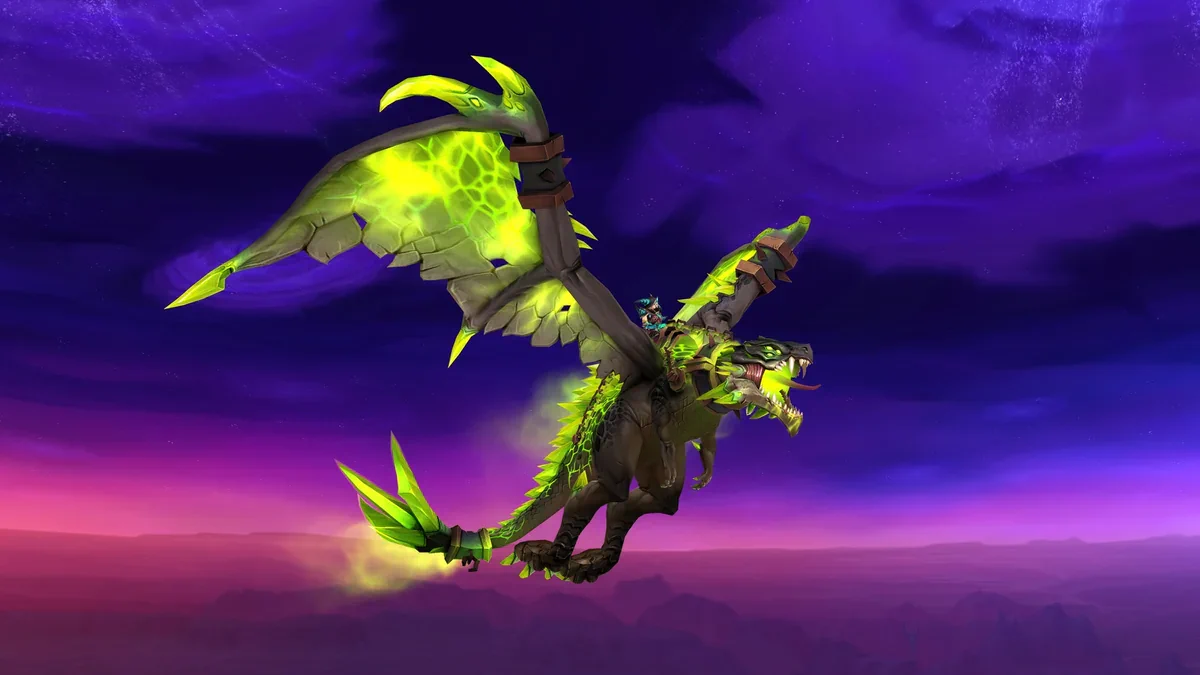 Blutdrache des toxischen Gladiators, das Gladiator-Reittier der PvP-Saison 2